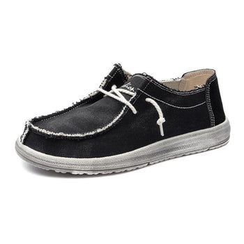 Men's Orthopedic Shoes, Everyday Slip-On Ortho Loafer Black Shoes For Men