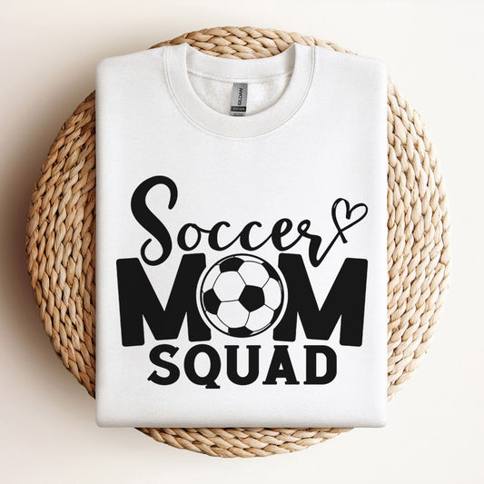 Soccer Mom Squad Sweatshirt, Mother's Day Sweatshirt, Mama Sweatshirt, Mother Gift