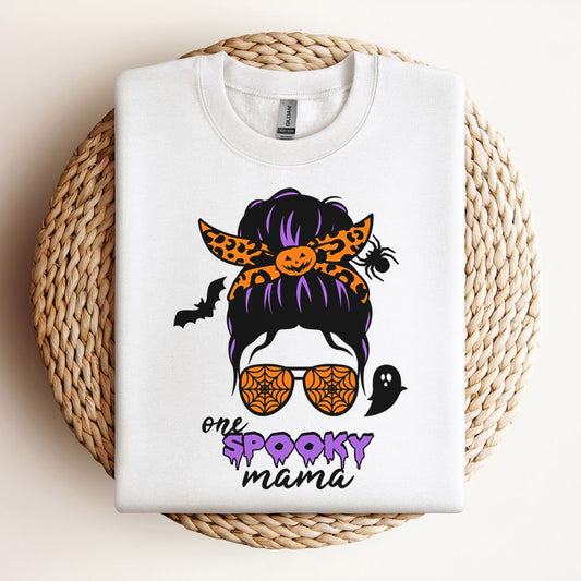 One Spooky Mama Sweatshirt, Mother's Day Sweatshirt, Mama Sweatshirt, Mother Gift