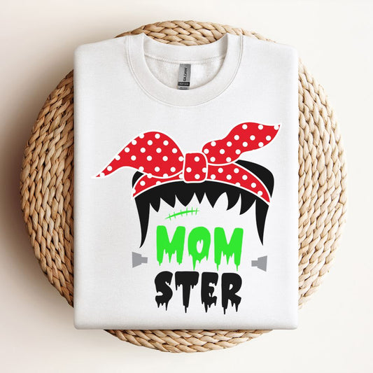 Frankenstein Momster Sweatshirt, Mother's Day Sweatshirt, Mama Sweatshirt, Mother Gift