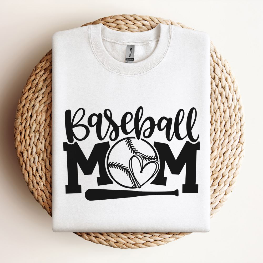 Baseball Mom Sweatshirt, Mother's Day Sweatshirt, Mama Sweatshirt, Mother Gift