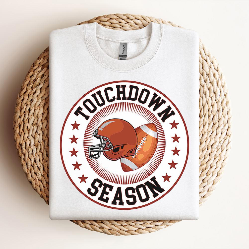 Touchdown Season Sweatshirt, Mother's Day Sweatshirt, Mama Sweatshirt, Mother Gift