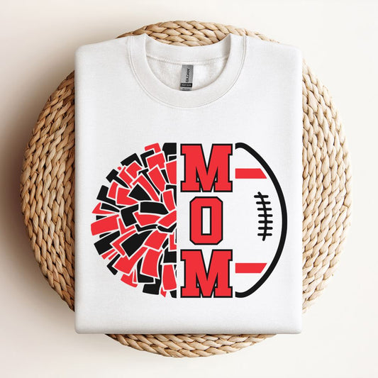 Cheer Mom Football Sweatshirt, Mother's Day Sweatshirt, Mama Sweatshirt, Mother Gift