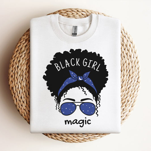 Black Girl Magic Sweatshirt, Mother's Day Sweatshirt, Mama Sweatshirt, Mother Gift