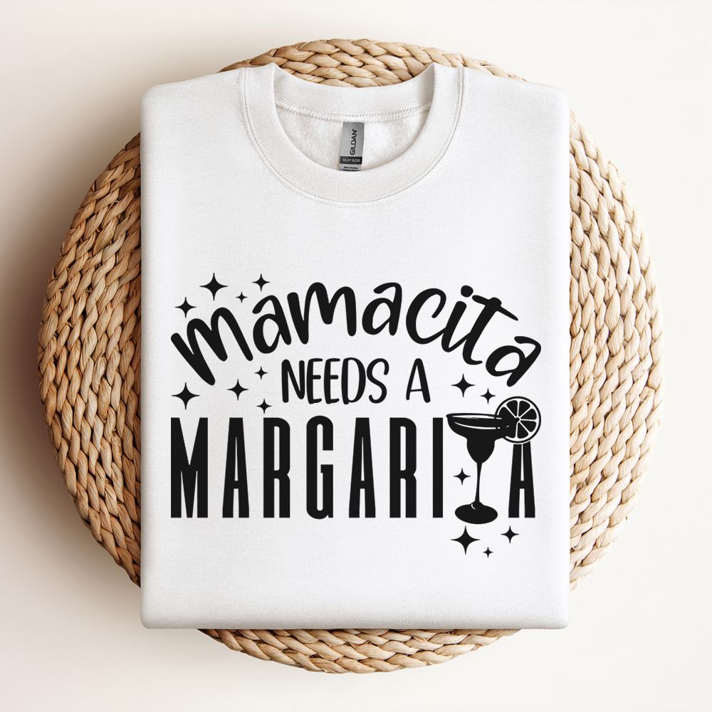 Mamacita Needs A Margarita Sweatshirt, Mother's Day Sweatshirt, Mama Sweatshirt, Mother Gift