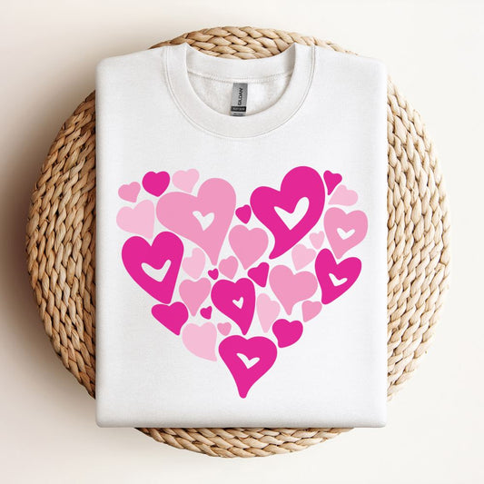 Groovy Heart Sweatshirt, Mother's Day Sweatshirt, Mama Sweatshirt, Mother Gift