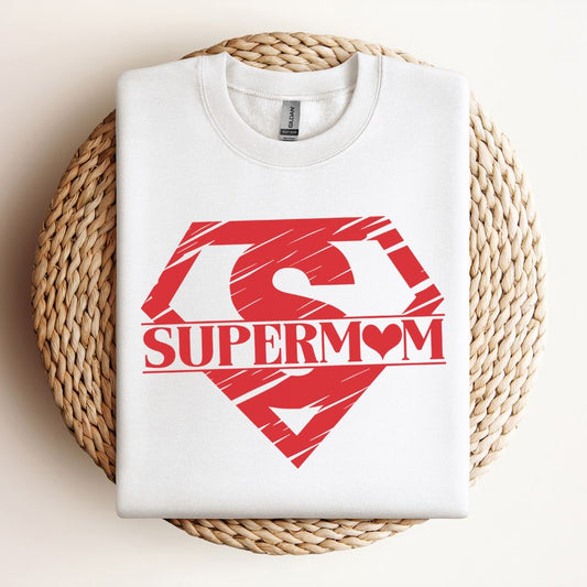 Super Mom Sweatshirt, Mother's Day Sweatshirt, Mama Sweatshirt, Gift For Mom