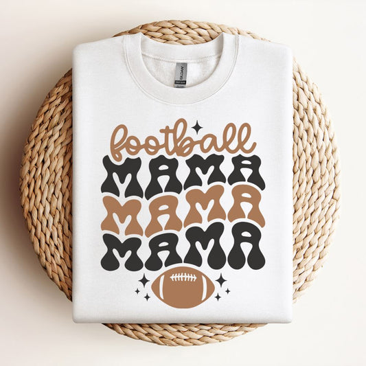 Football Mama Mama Mama Sweatshirt, Mother's Day Sweatshirt, Mama Sweatshirt, Mother Gift