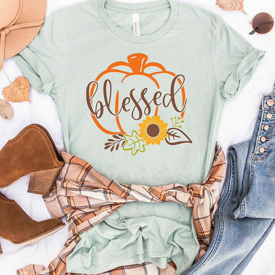 Blessed Fall Funny Tshirt - Gifts For Your Best Friend 