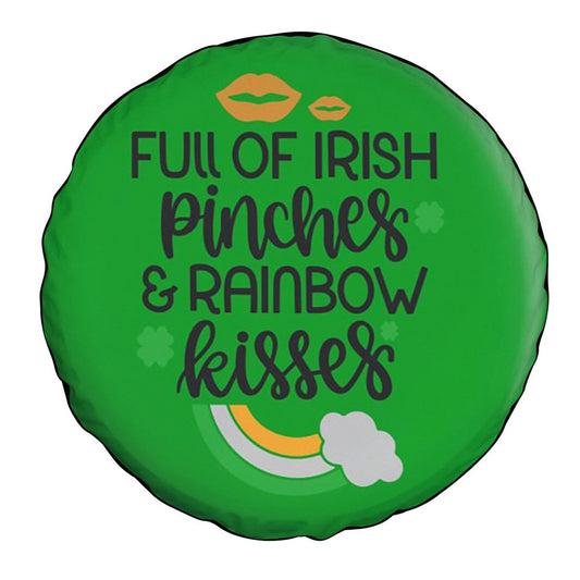 Full Of Irish Car Tire Coverches Car Tire Cover, St Patrick's Day Car Tire Cover, Shamrock Spare Tire Cover Wrangler