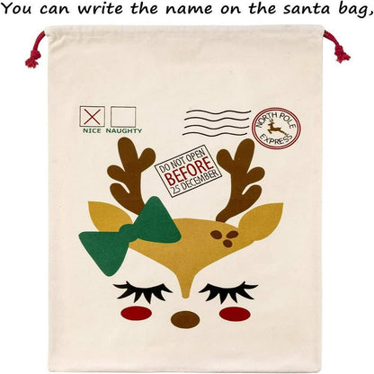 Funny Reindeer Christmas Sack, Christmas Bag Gift, Christmas Tree Decoration Ideas, Christmas Gift 2023