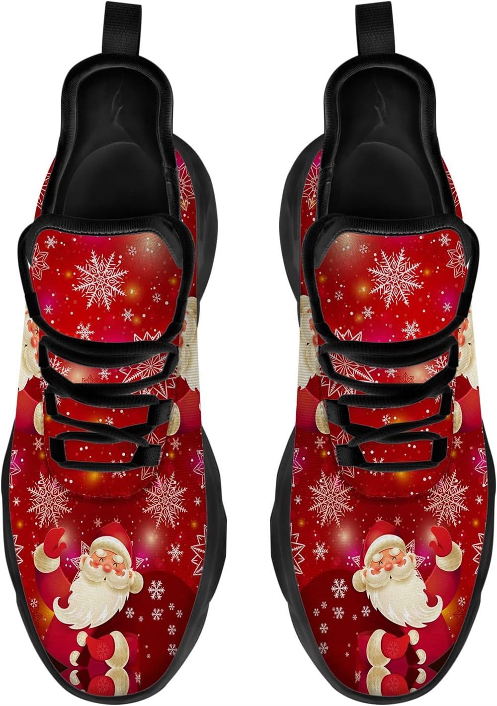 Happy Santa Claus Max Soul Shoes For Men & Women, Best Running Shoes, Christmas Shoes Gift, Winter Sneakers