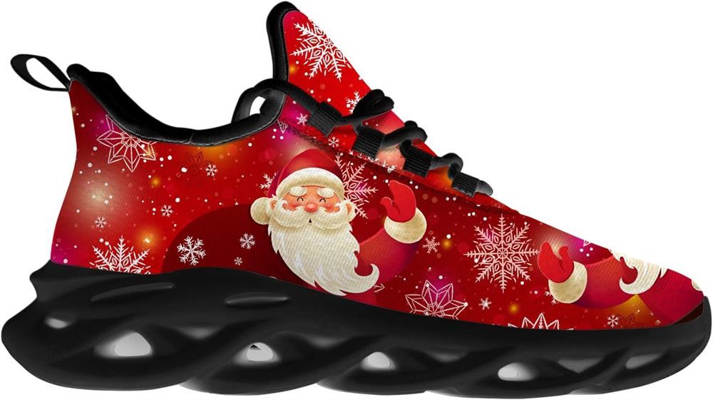 Happy Santa Claus Max Soul Shoes For Men & Women, Best Running Shoes, Christmas Shoes Gift, Winter Sneakers