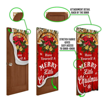 Have Yourself a Merry Little Christmas Door Cover, Xmas Door Covers, Christmas Gift, Christmas Door Coverings
