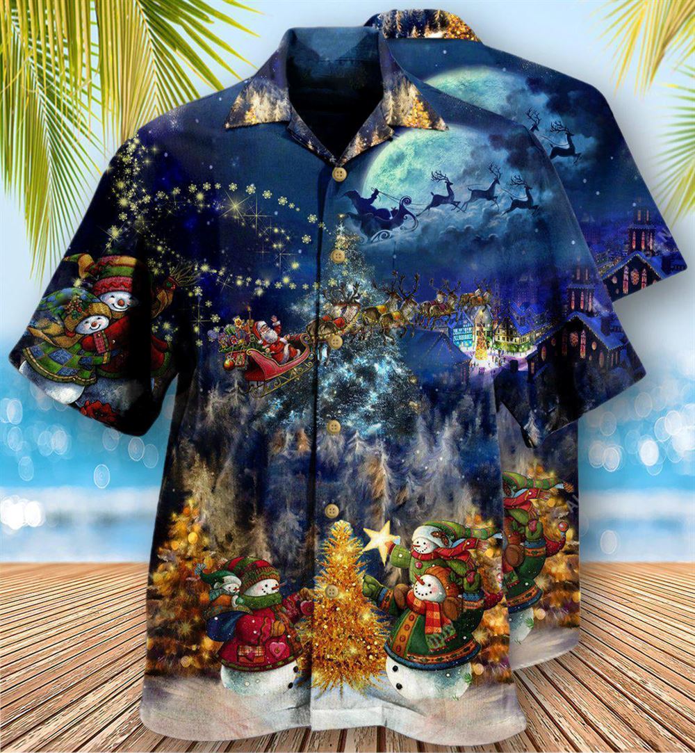 Hawaiian Christmas shirt, Christmas Family In Love Hawaiian Shirt, Christmas Gift, Hawaiian Aloha Shirt