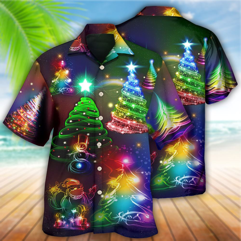 Hawaiian Christmas shirt, Christmas Merry Everything Happy Always Hawaiian Shirt, Christmas Gift, Hawaiian Aloha Shirt