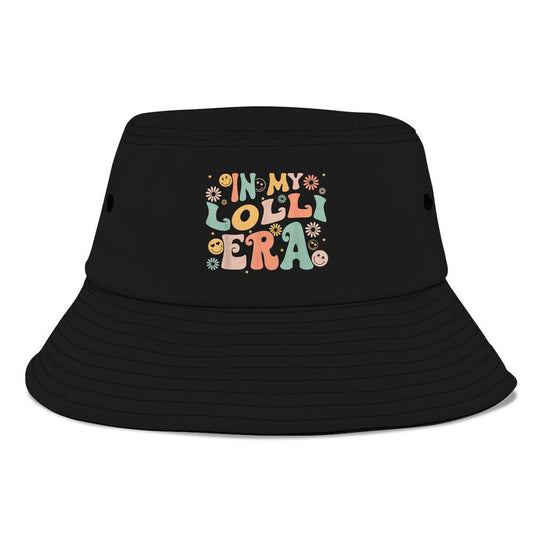 In My Lolli Era Baby Announcement For Lolli Mothers Day Bucket Hat, Mother's Day Bucket Hat, Sun Protection Hat For Women And Men
