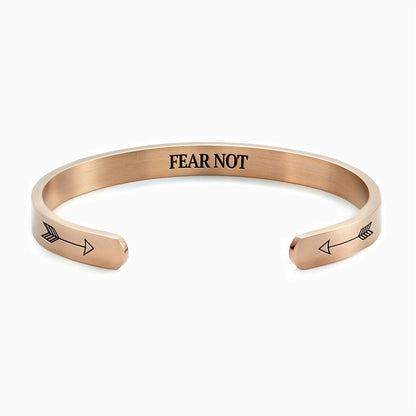 Isaiah 4110 Fear Not Cuff Bracelet, Christian Bracelet For Women, Bible Jewelry, Inspirational Gifts