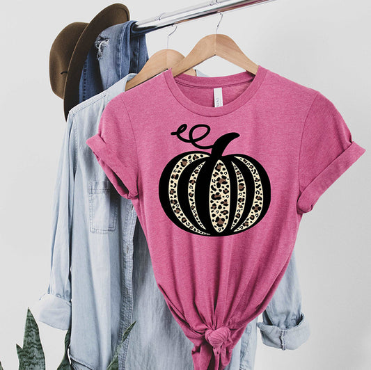 Leopard Pumpkin - Heather R Funny Tshirt - Gifts For Your Best Frienda