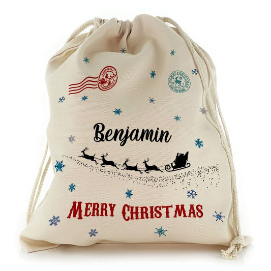 Santas Express Delivery Christmas Sack, Christmas Bag Gift, Christmas Tree Decoration Ideas, Christmas Gift 2023