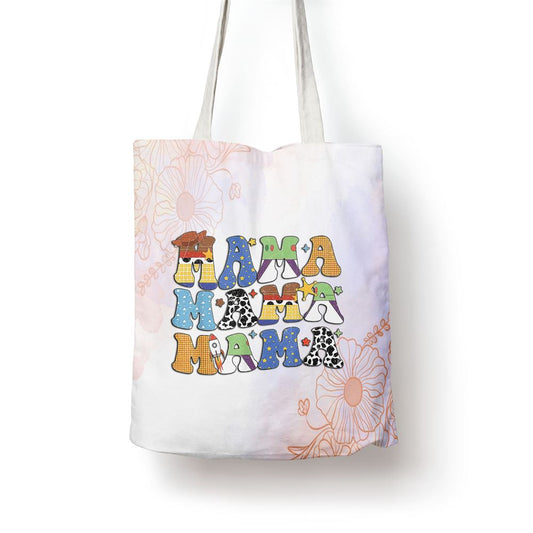 Toy Funny Story Mama Boy Mom Mother'S Day Tee For Womens Tote Bag, Mother's Day Tote Bag, Mother's Day Gift, Shopping Bag For Women