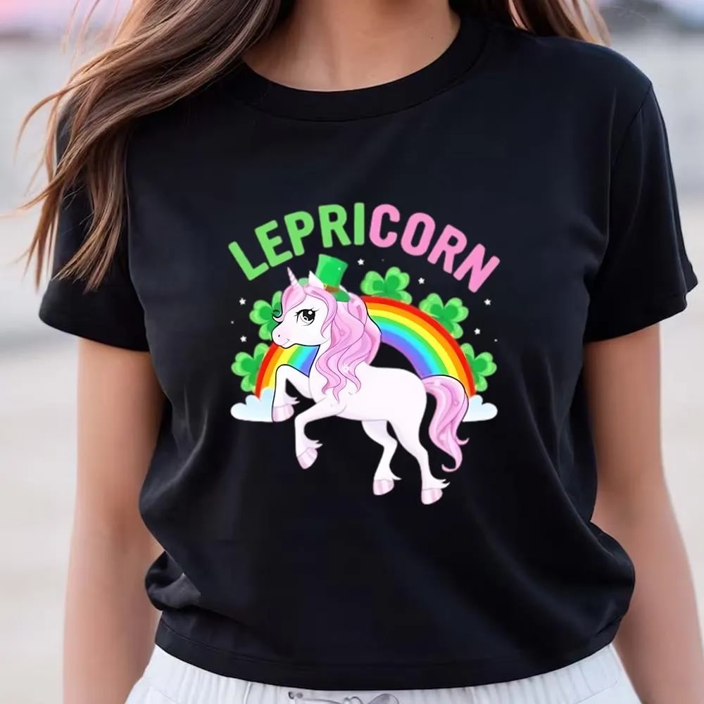 Unicorn Lepricorn St Patricks Day Shirt, St Patrick's Day T shirt, St Paddys Day T Shirt, Shamrock Tee
