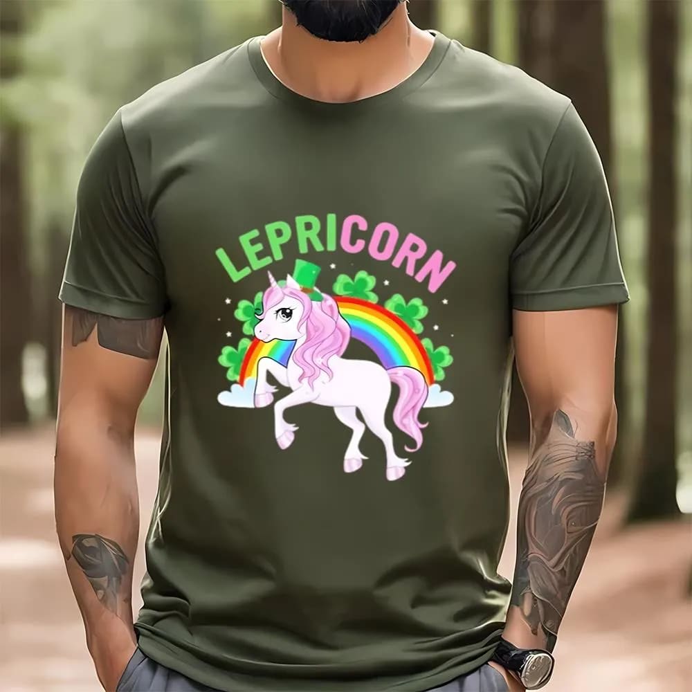 Unicorn Lepricorn St Patricks Day Shirt, St Patrick's Day T shirt, St Paddys Day T Shirt, Shamrock Tee