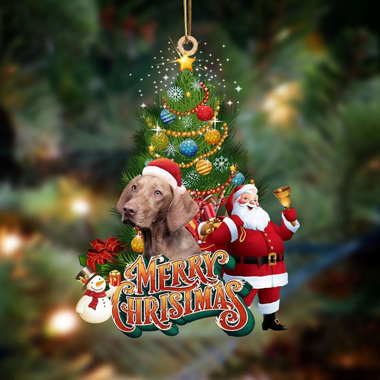 Vizsla Christmas Tree&Dog Hanging Ornament, Christmas Tree Decoration, Car Ornament Accessories, Christmas Ornaments 2023