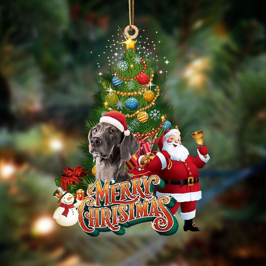 Weimaraner Christmas Tree&Dog Hanging Ornament, Christmas Tree Decoration, Car Ornament Accessories, Christmas Ornaments 2023